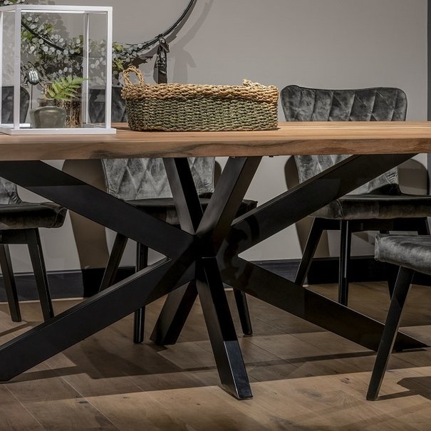 UrbanSofa Eetkamertafel - massief acaciahout - 240cm - Rocco