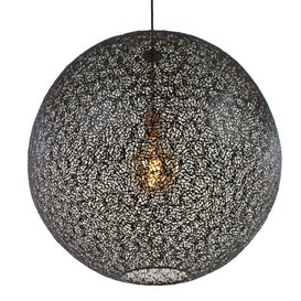 Hanglamp Oronero Ø40 cm Zwart / goud
