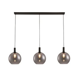 Hanglamp Chandra 3-lichts Zwart