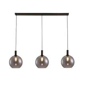 Freelight Moderne hanglamp Chandra 3-lichts zwart