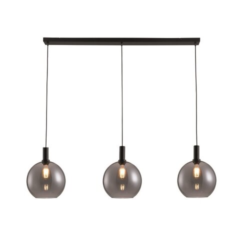 Moderne hanglamp Chandra 3-lichts zwart