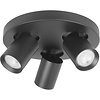 Highlight Moderne opbouwspots Oliver 3-lichts zwart