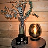 Highlight Moderne tafellamp Fantasy zwart glas