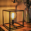 Freelight Moderne - Tafellamp - Zwart - 22 cm - Palco
