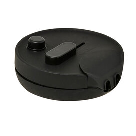 Gemonteerde LED vloerdimmer 4W zwart