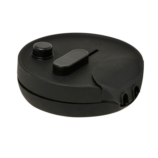 Gemonteerde zwarte LED vloerdimmer 4W 250W
