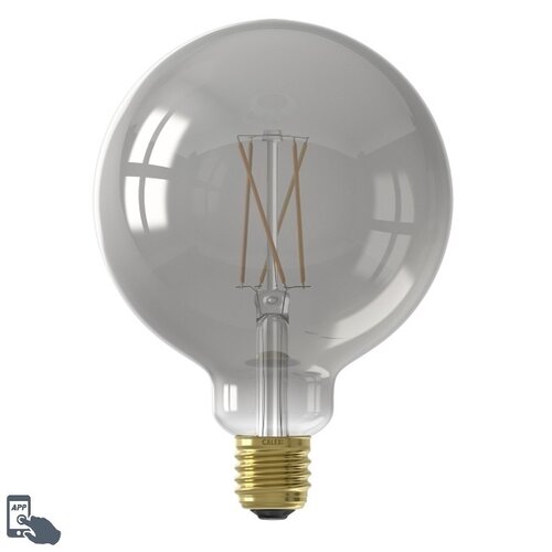 Calex Smart LED E27 7W Ø12,5 cm bol smoke