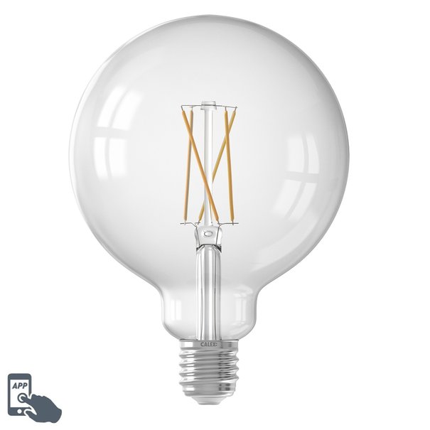 Calex Calex Smart LED E27 7W Ø12,5 cm bol helder