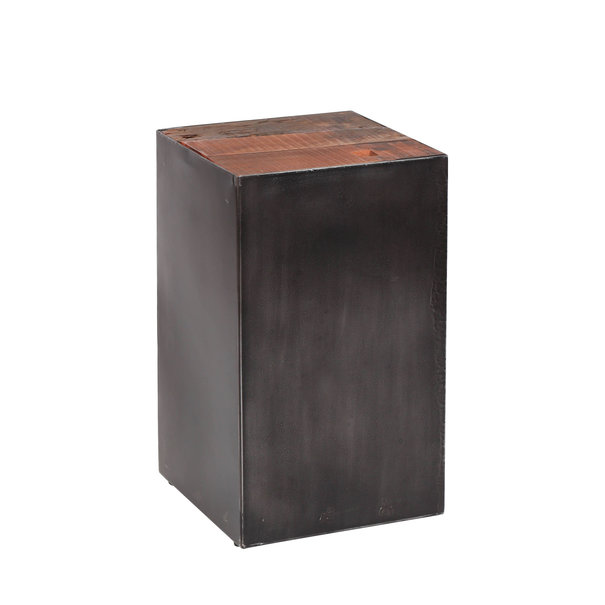 BelaLuz Landelijke bloementafel Mars 50 cm robuust hardhout