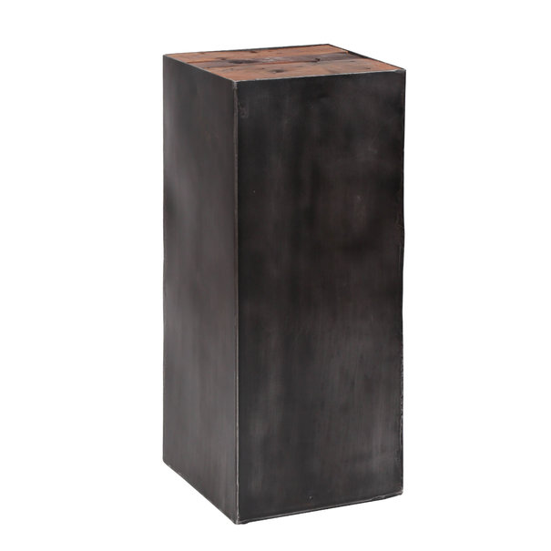 BelaLuz Landelijke bloementafel Mars 70 cm robuust hardhout