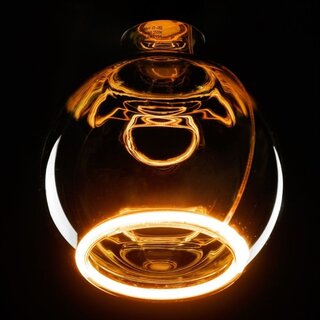 Lichtbron 6W Segula LED bol 12,5cm smoke