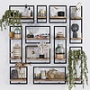 Shelfmate Winemate 35 x 35 x 25 cm teak type B 6 flessen