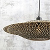 GOOD & MOJO Landelijke vloerlamp Bali small naturel bamboe