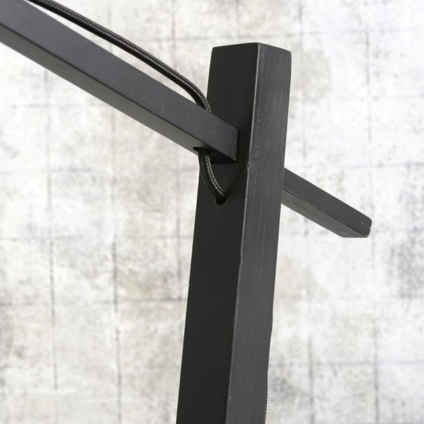 GOOD & MOJO Landelijke vloerlamp Bali small naturel bamboe