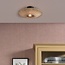 it's about RoMi Good & Mojo plafondlamp Kalimantan small bamboe zwart/naturel Ø44x12cm