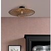 GOOD & MOJO Landelijke plafondlamp Bali Ø60 cm zwart naturel bamboe