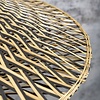 GOOD & MOJO Landelijke plafondlamp Bali Ø60 cm zwart naturel bamboe