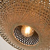 GOOD & MOJO Landelijke plafondlamp Kalimantan Ø60 cm naturel bamboe