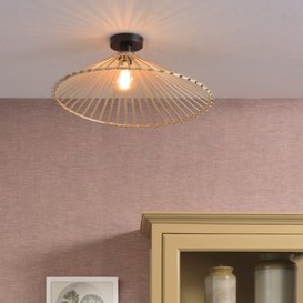 Plafondlamp Bromo asymmetrisch  Ø60 cm Naturel