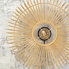 GOOD & MOJO Landelijke wandlamp Bromo Ø60 cm naturel bamboe