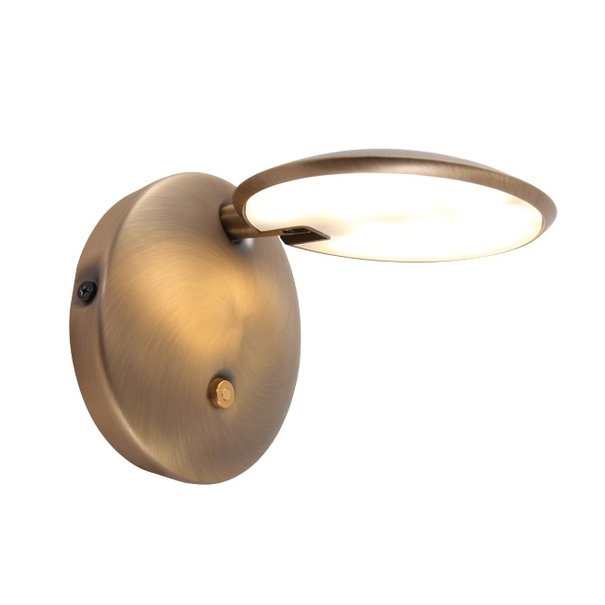 Steinhauer Moderne wandlamp Zenith LED brons