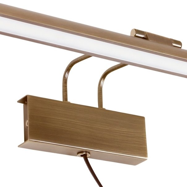 Steinhauer Klassieke wandlamp Litho 60 cm brons
