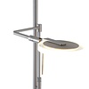 Steinhauer Moderne vloerlamp Turound Uplighter staal