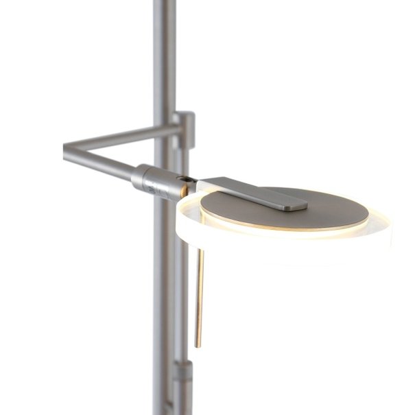 Steinhauer Moderne vloerlamp Turound Uplighter staal
