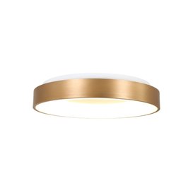 Plafondlamp Ringlede Ø 38cm wit/goud