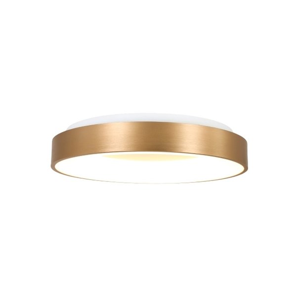 Steinhauer Moderne plafondlamp Ringlede goud Ø38 cm