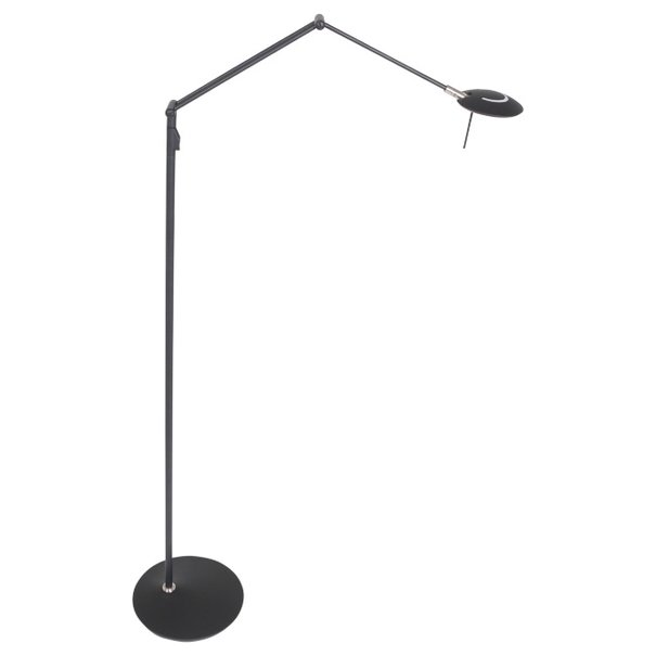 Steinhauer Moderne vloerlamp Zodiac Leeslamp zwart