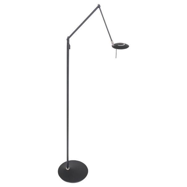 Steinhauer Moderne vloerlamp Zodiac Leeslamp zwart