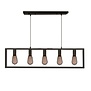 Moderne - Hanglamp - Zwart - 5 lichts - Distesa