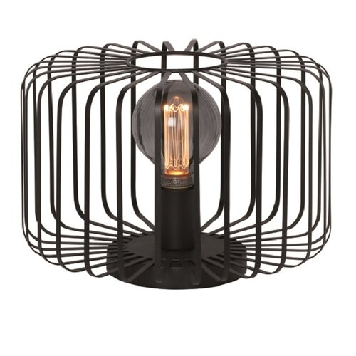 Moderne tafellamp Stecca Ø33 cm zwart