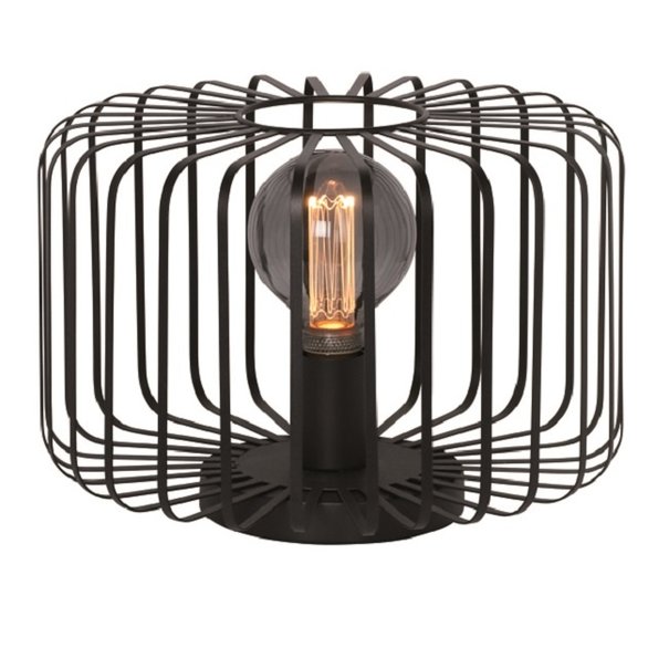 Freelight Moderne tafellamp Stecca Ø33 cm zwart