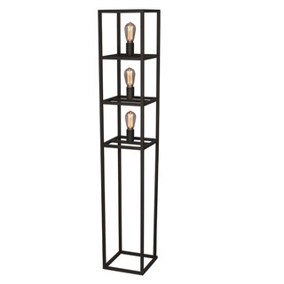 Vloerlamp Novanta 3-lichts Zwart