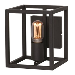 Freelight Moderne wandlamp Novanta vierkant zwart