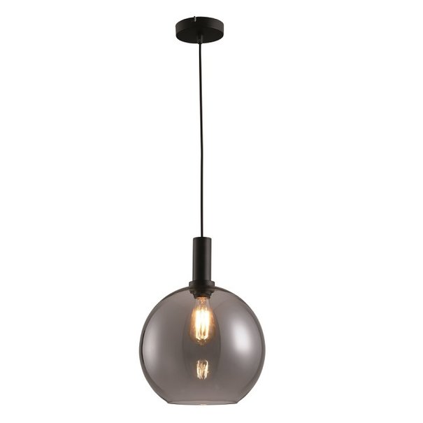 Freelight Moderne hanglamp Chandra Ø30 cm zwart