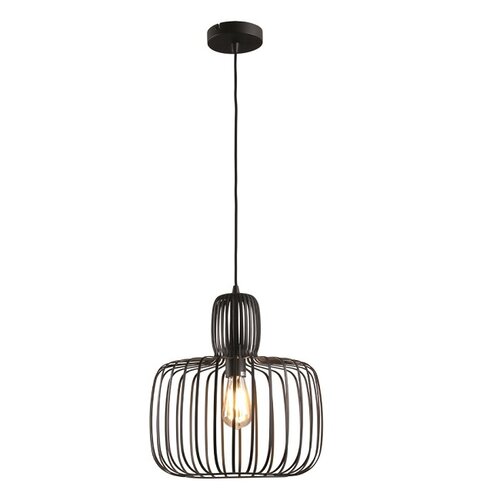 Moderne hanglamp Costola Ø35 cm zwart