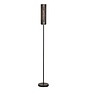 Industriële - Vloerlamp - Zwart / bruin - 1 lichts - Forato