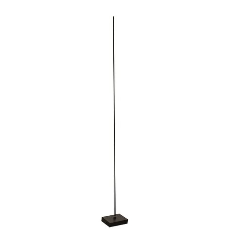 Moderne vloerlamp Think 1-lichts zwart