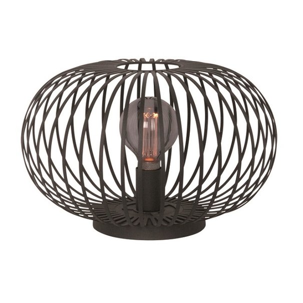 Freelight Moderne tafellamp Aglio 40 cm zwart