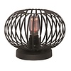 Freelight Moderne tafellamp Aglio Ø25 cm zwart