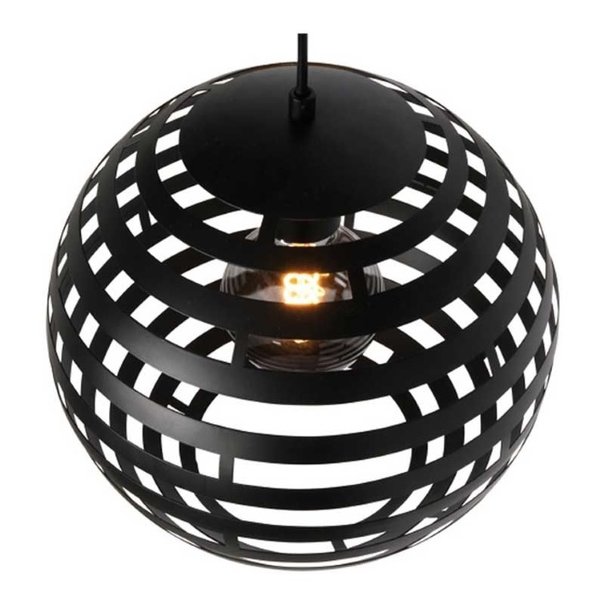Freelight Industriële hanglamp Nettuno Ø40 cm zwart