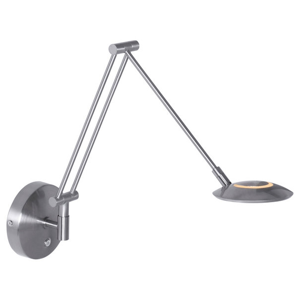 Steinhauer Moderne wandlamp Zodiac LED staal
