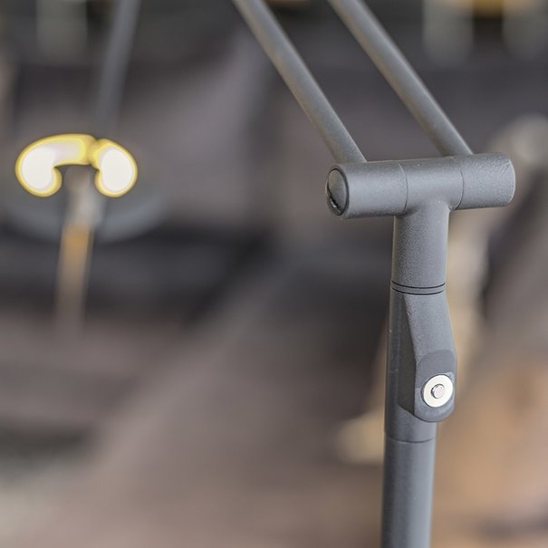 Steinhauer Moderne vloerlamp Zodiac Leeslamp zwart