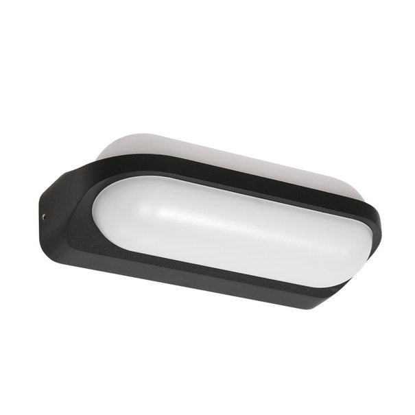Steinhauer Moderne buiten wandlamp Siargao 7W IP65 zwart