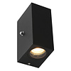 Steinhauer Moderne buiten wandlamp Logan 2-lichts IP54 zwart