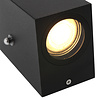 Steinhauer Moderne buiten wandlamp Logan 2-lichts IP54 zwart
