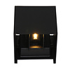 Steinhauer Moderne buiten wandlamp Logan 2-lichts IP54 zwart